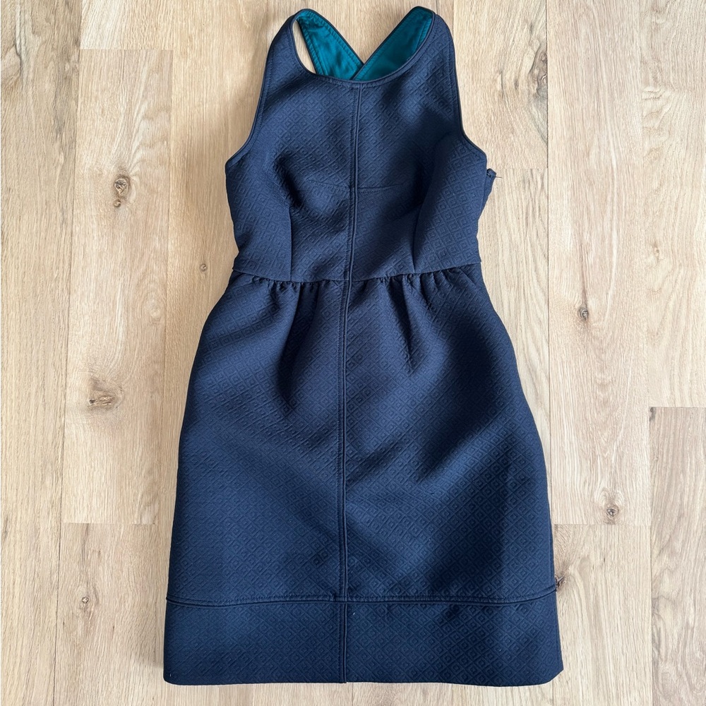 Maeve Anthropologie Textured Dress Size 2 Black Sleeveless